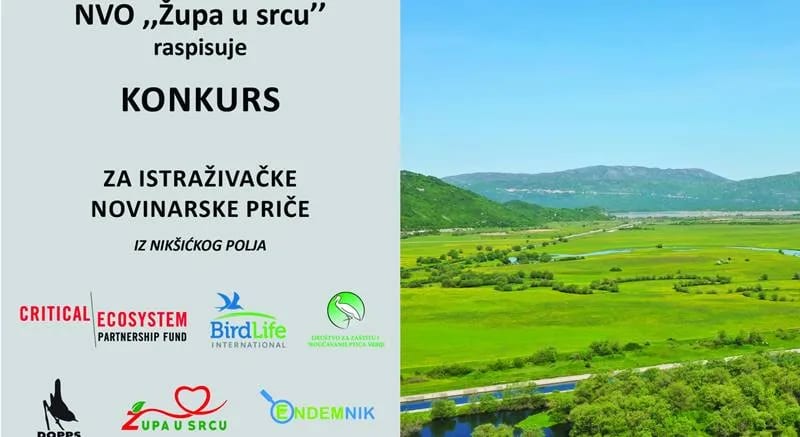 Raspisan konkurs za istraživačke priče o Nikšićkom polju
