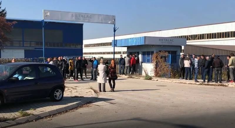 Protest radnika Metalac Termochem: Tvrde da će imovina da se pretopi u staro željezo