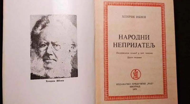 Bibliotekar preporučuje - „Narodni neprijatelj“