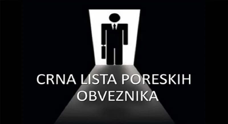 Na Crnoj listi poreskih obveznika Plantaže, ŽPCG...