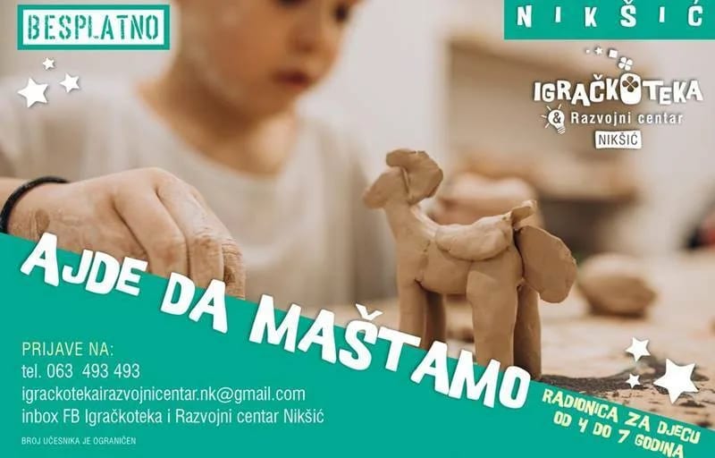 U nikšićkoj Igračkoteci učimo geografiju i razvijamo finu motoriku