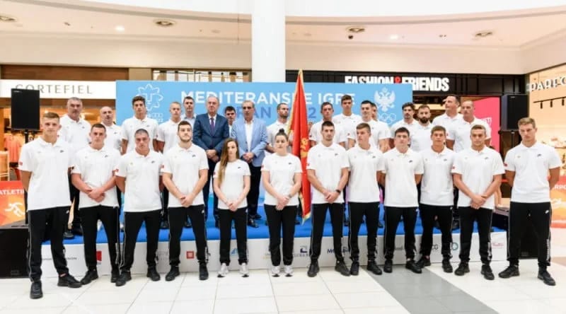 Crna Gora sa 30 predstavnika u osam sportova na Mediteranskim igrama