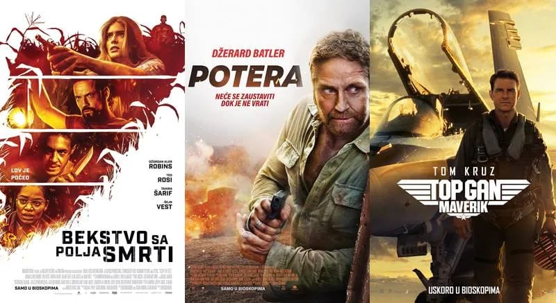 Novi repertoar bioskopa Cinema 213