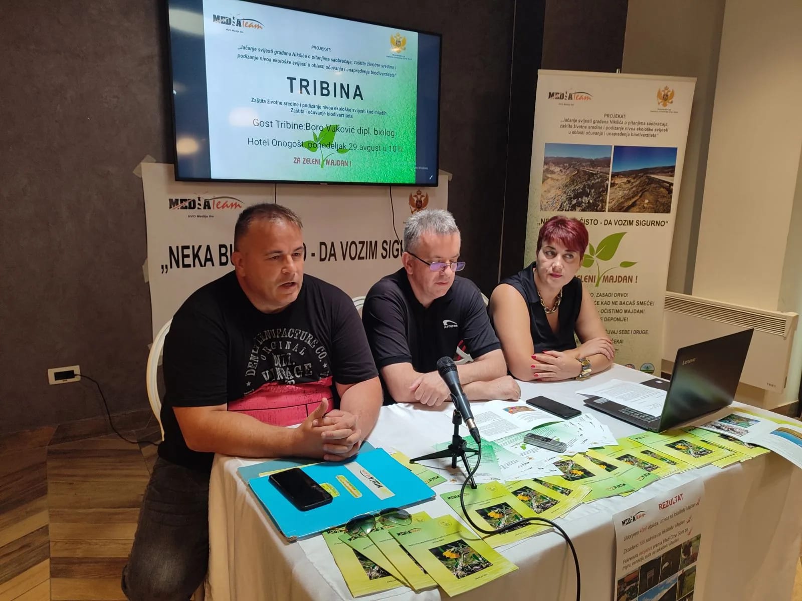 Tribinom o zaštiti životne sredine završen projekat "Media Team"-a