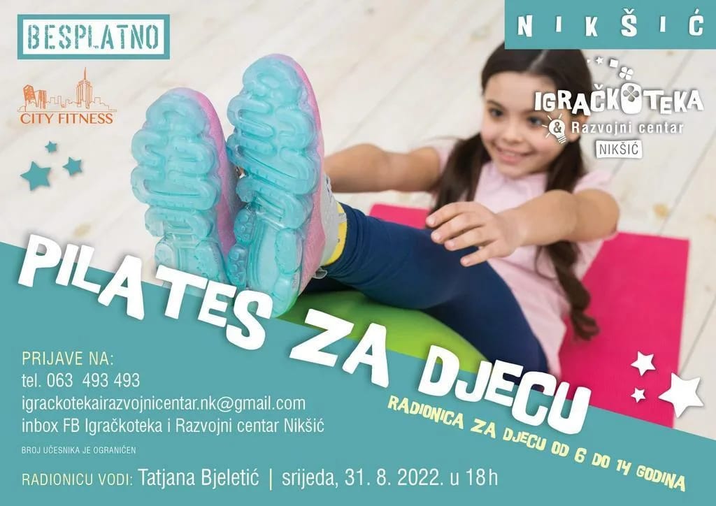 U nikšićkoj Igračkoteci ove sedmice razvijaju muzikalnost i vježbaju pilates