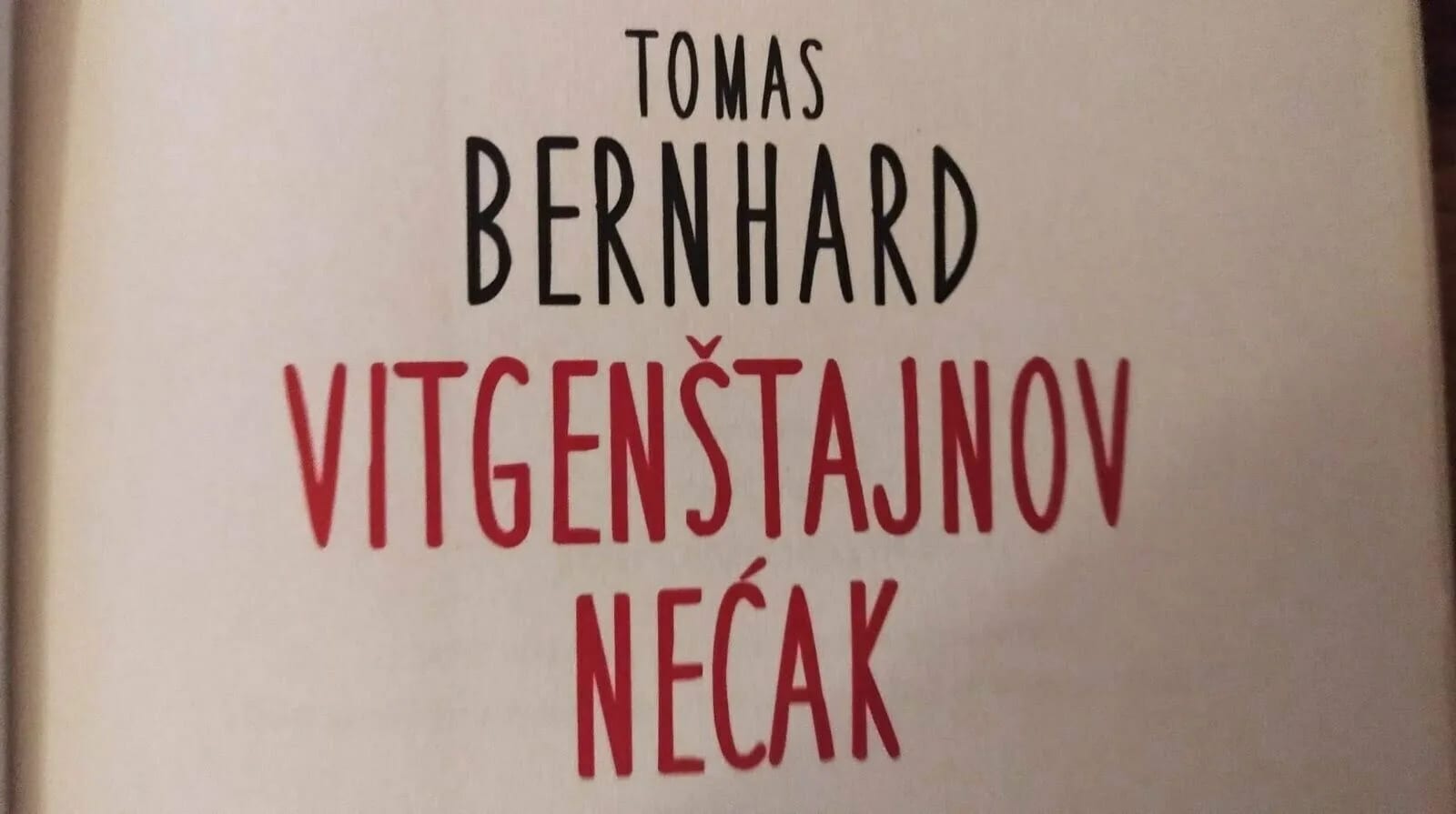 Bibliotekar preporučuje – „Vitgenštajnov nećak“