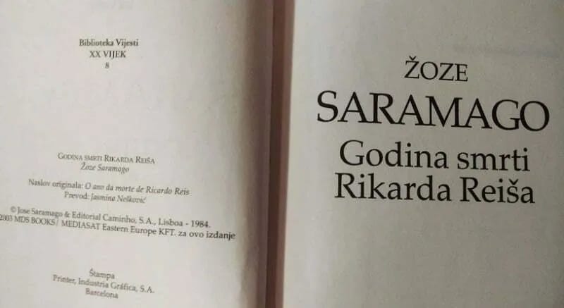 Bibliotekar preporučuje - „Godina smrti Rikarda Reiša“