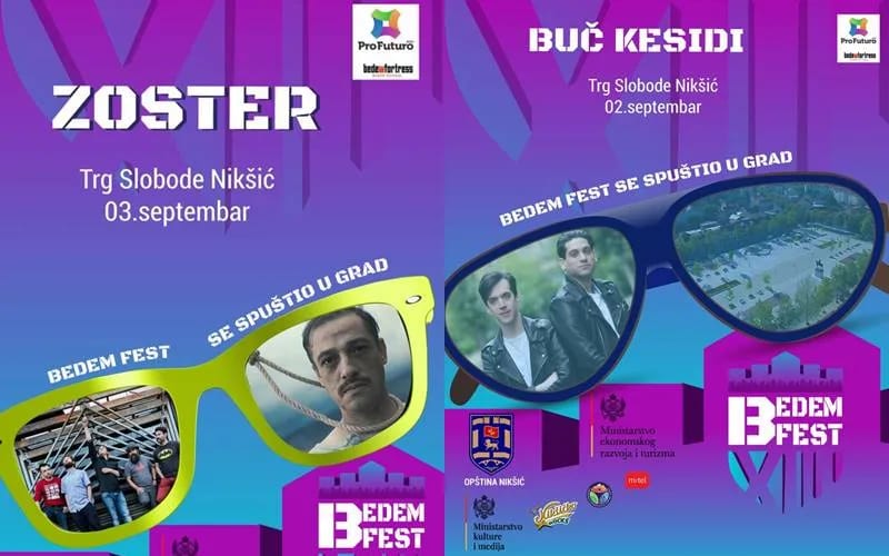 Otkazan koncert Partibrejkersa, Zoster i Buč Kesidi nova imena na Bedemu