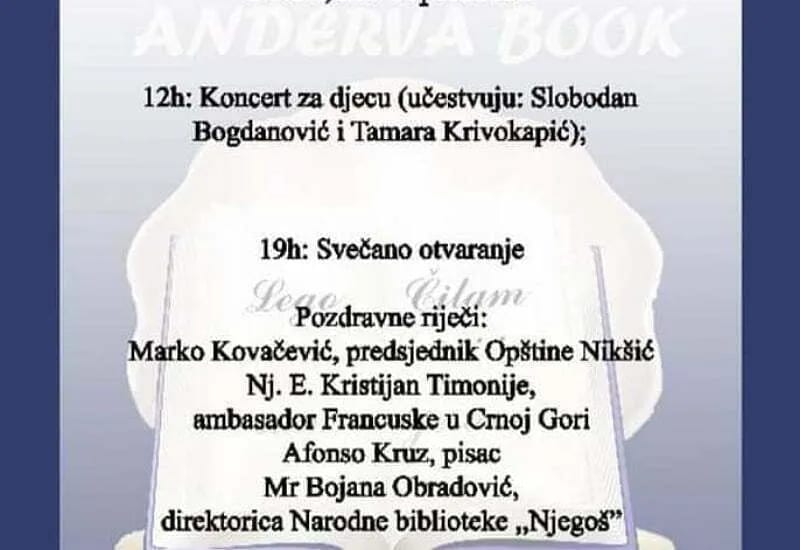 Počinje Jesenji sajam knjiga "Anderva book"