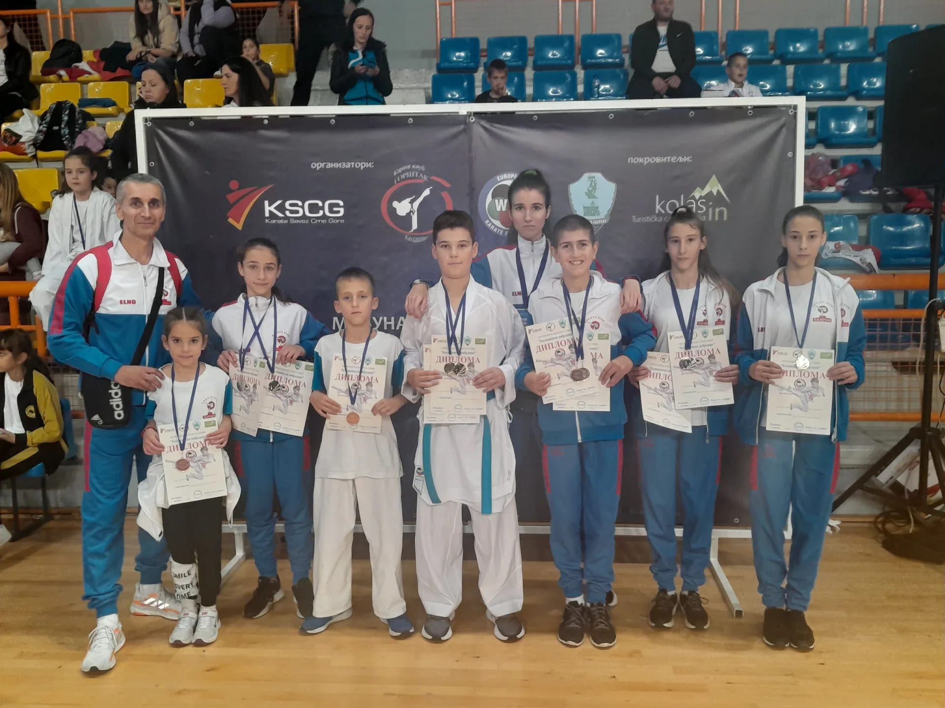 Kolašin: 11 medalja za KK Šampion