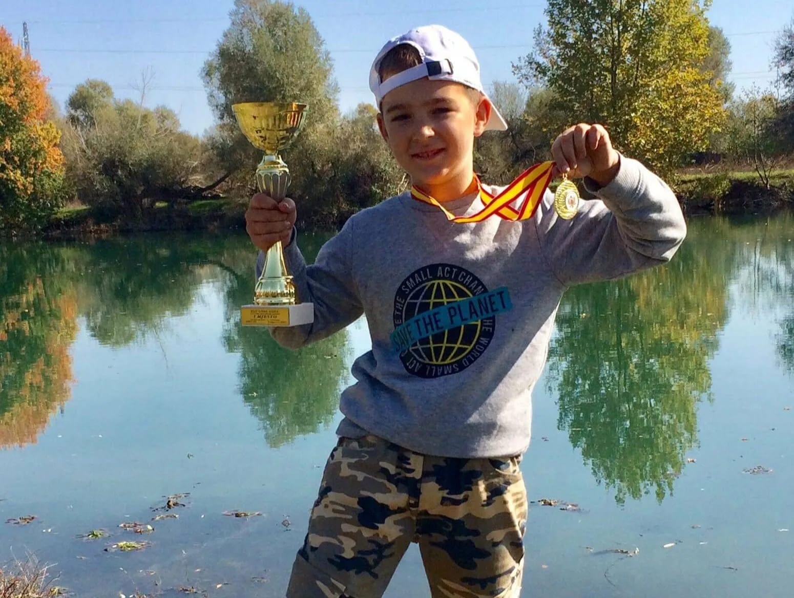 Sedmogodišnjem Nikšićaninu prvo mjesto na Kupu Crne Gore u sportskom ribolovu