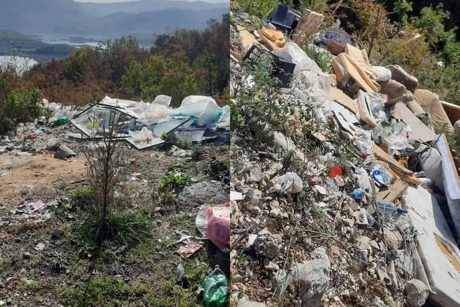 ČITAOCI ŠALJU: Deponija sa pogledom na Slano jezero