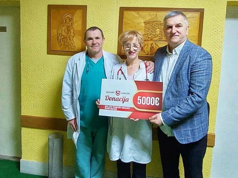 Bolnici Brezovik donacija od 5.000 eura