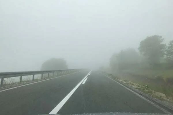 Oprez zbog smanjene vidljivosti