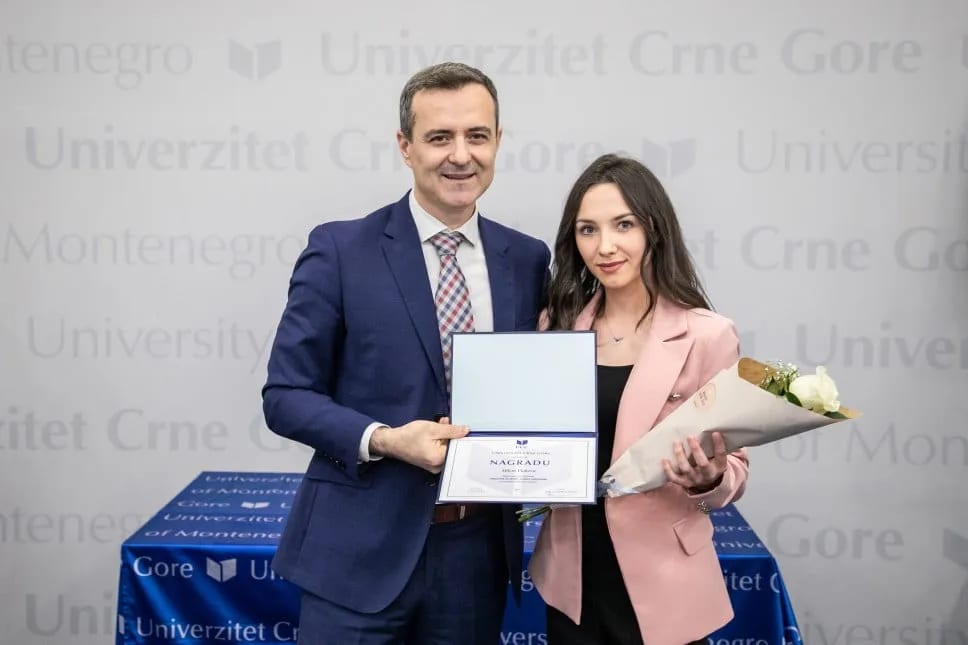 Milena Vlahović najbolja studentkinja Fakulteta za sport i fizičko vaspitanje