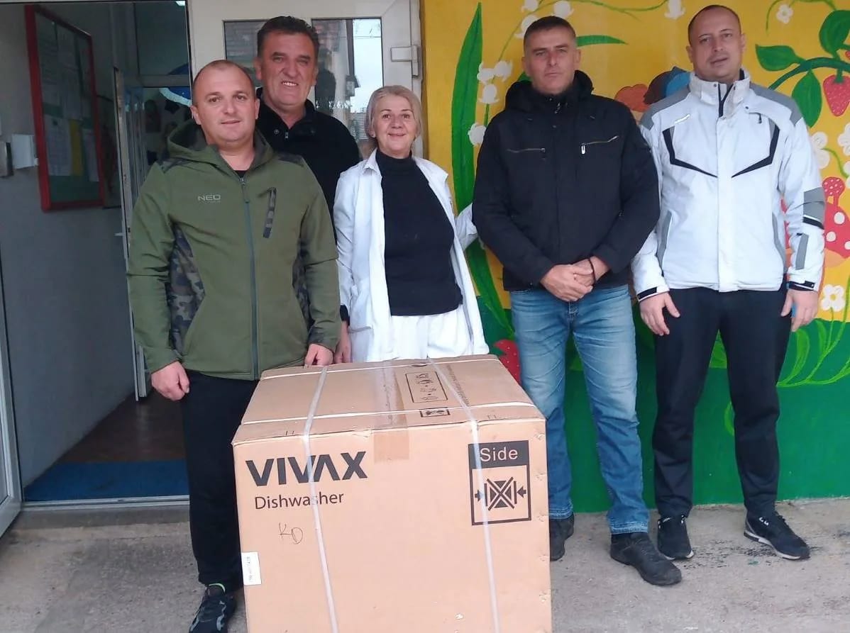 Vrtiću "Zvjezdice" donirali mašinu za suđe
