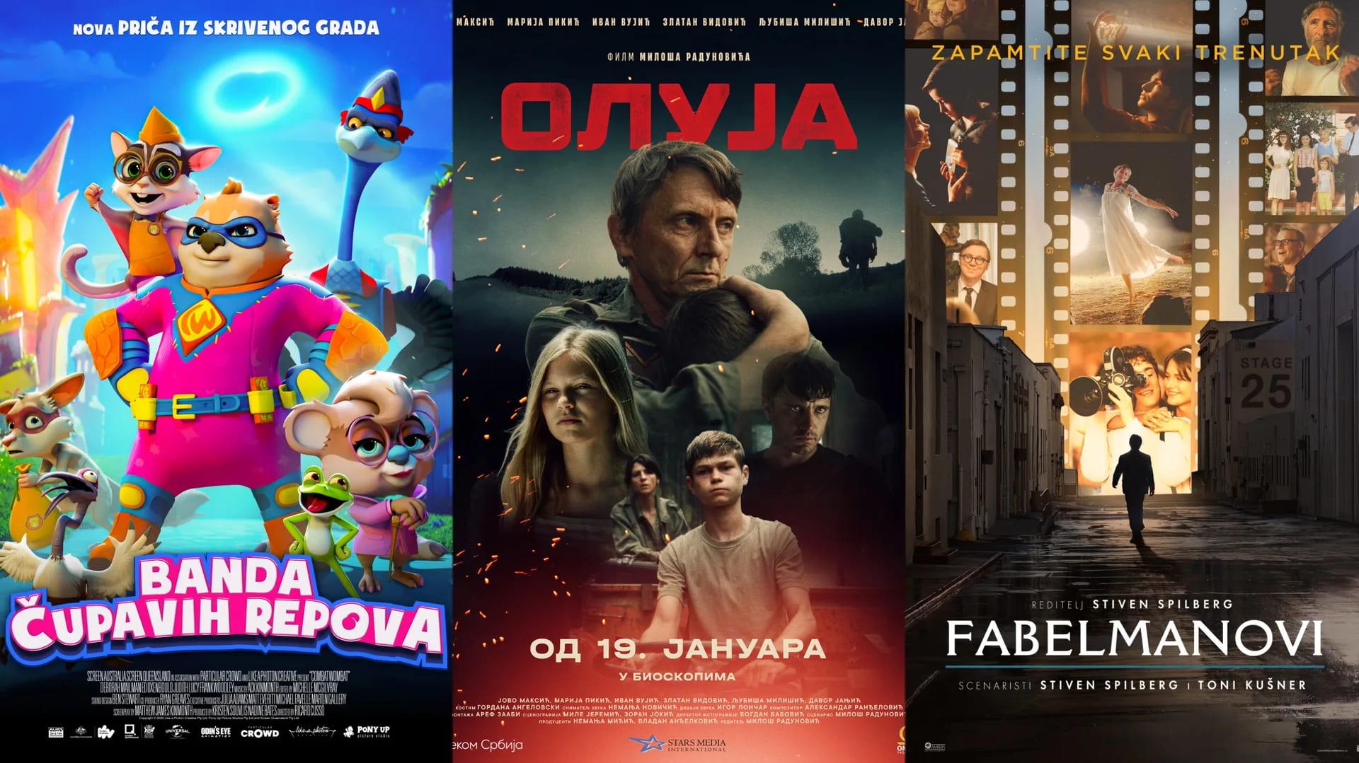 Novi repertoar bioskopa Cinema 213