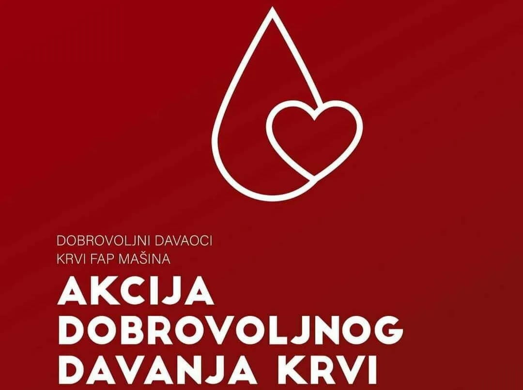 "Fapovci" organizuju dvodnevnu akciju dobrovoljnog darivanja krvi