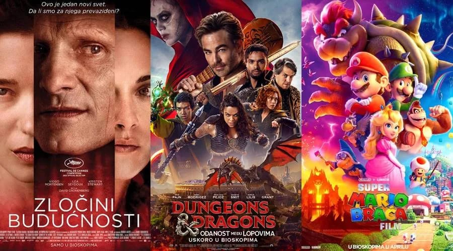 Novi repertoar bioskopa Cinema 213