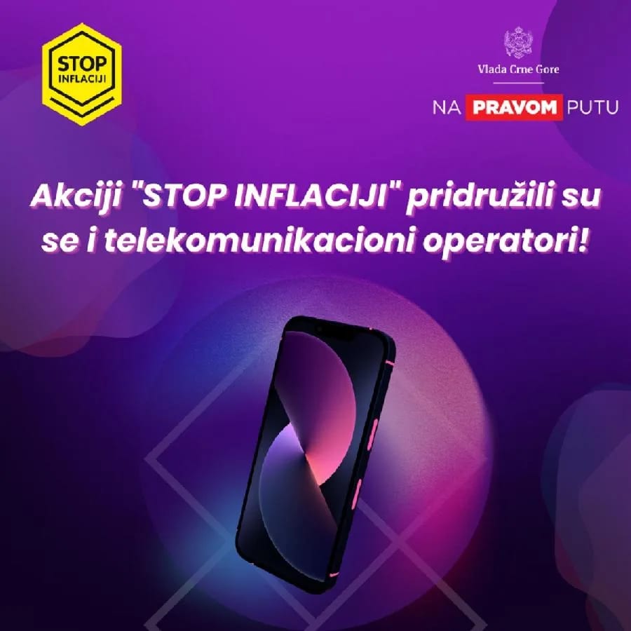 Telekomunikacioni operatori pridružili se akciji „Stop inflaciji“