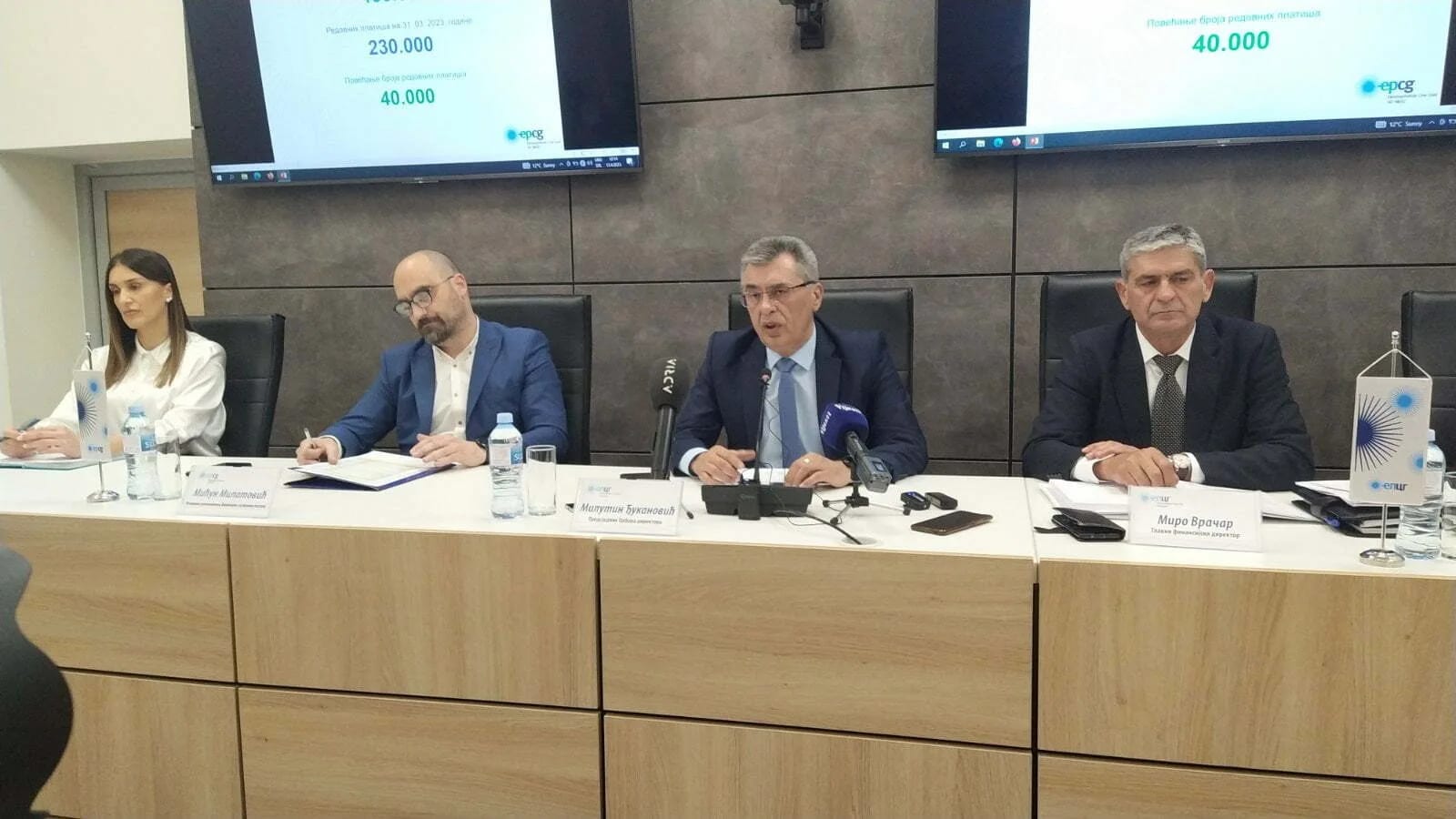 "EPCG ostvarila dobit 140 miliona eura za dvije godine"
