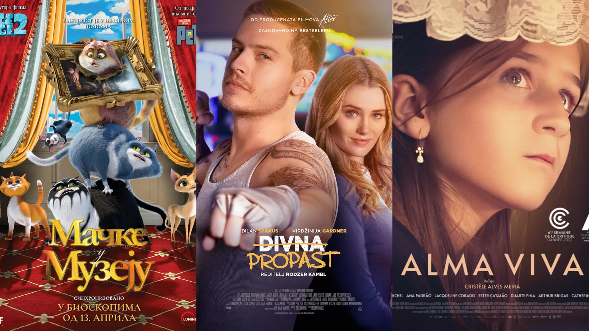 Novi repertoar bioskopa Cinema 213