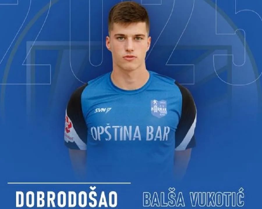 Balša Vukotić novo pojačanje Sutjeske