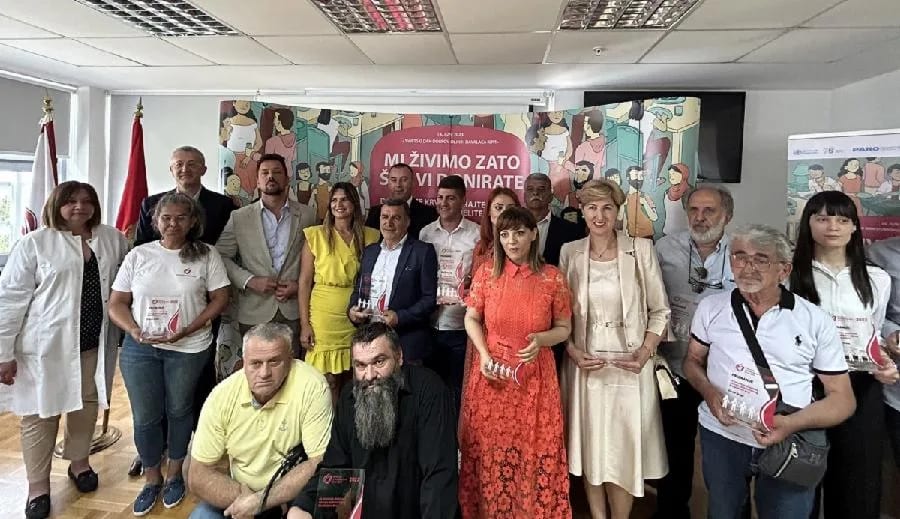 Tokom 2022. prikupljen rekordan broj jedinica krvi