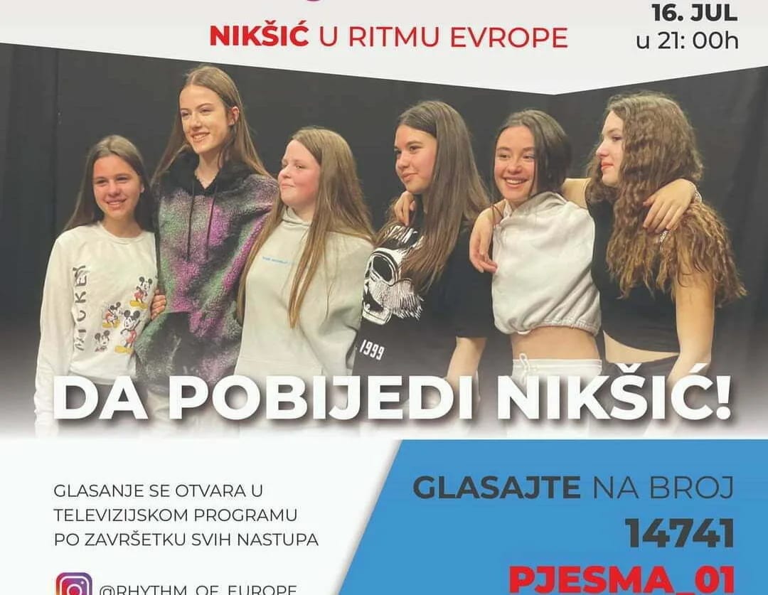 Podržimo večeras mlade Nikšićanke