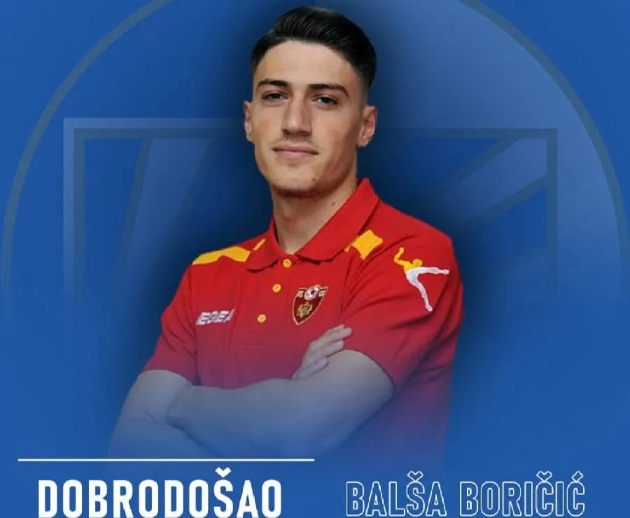 Balša Boričić peto pojačanje Sutjeske