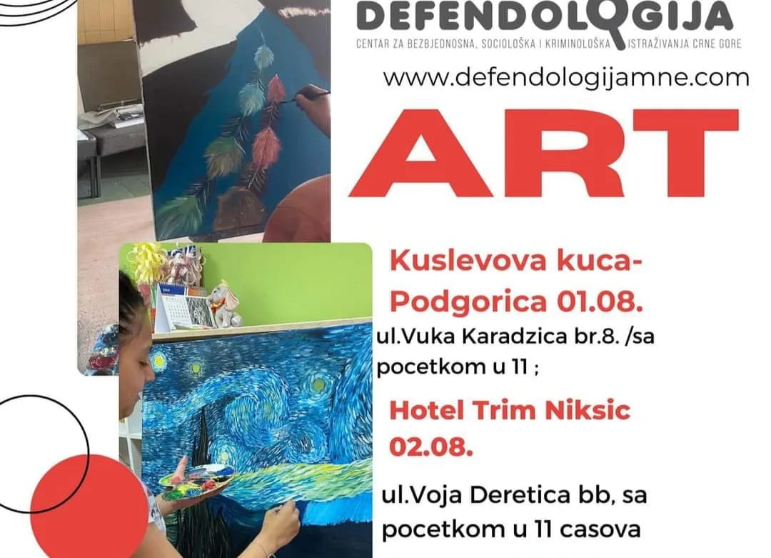 Galerija A: Likovna izložba i pjesničke prezentacije djece iz "Defendologije"