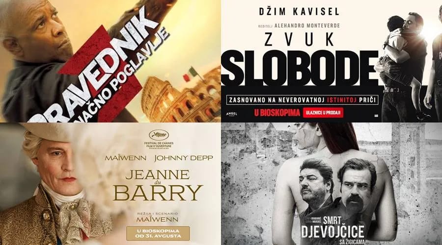Novi repertoar bioskopa Cinema 213
