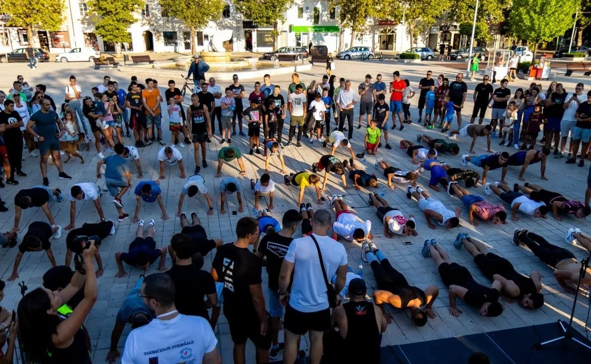Prezentovani zdravi stilovi života na Street Workout danu u Nikšiću (FOTO)