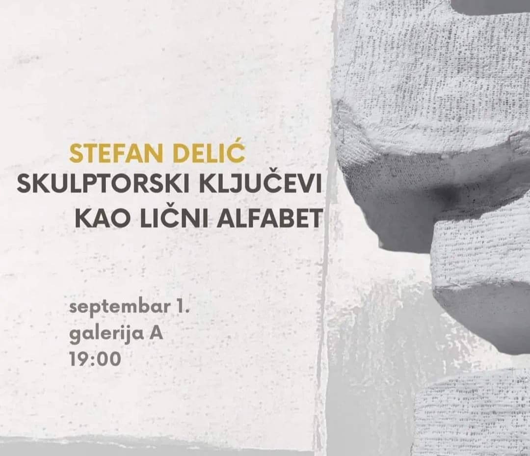 Galerija A: Izložba skulptura "Skulptorski ključevi kao lični alfabet"