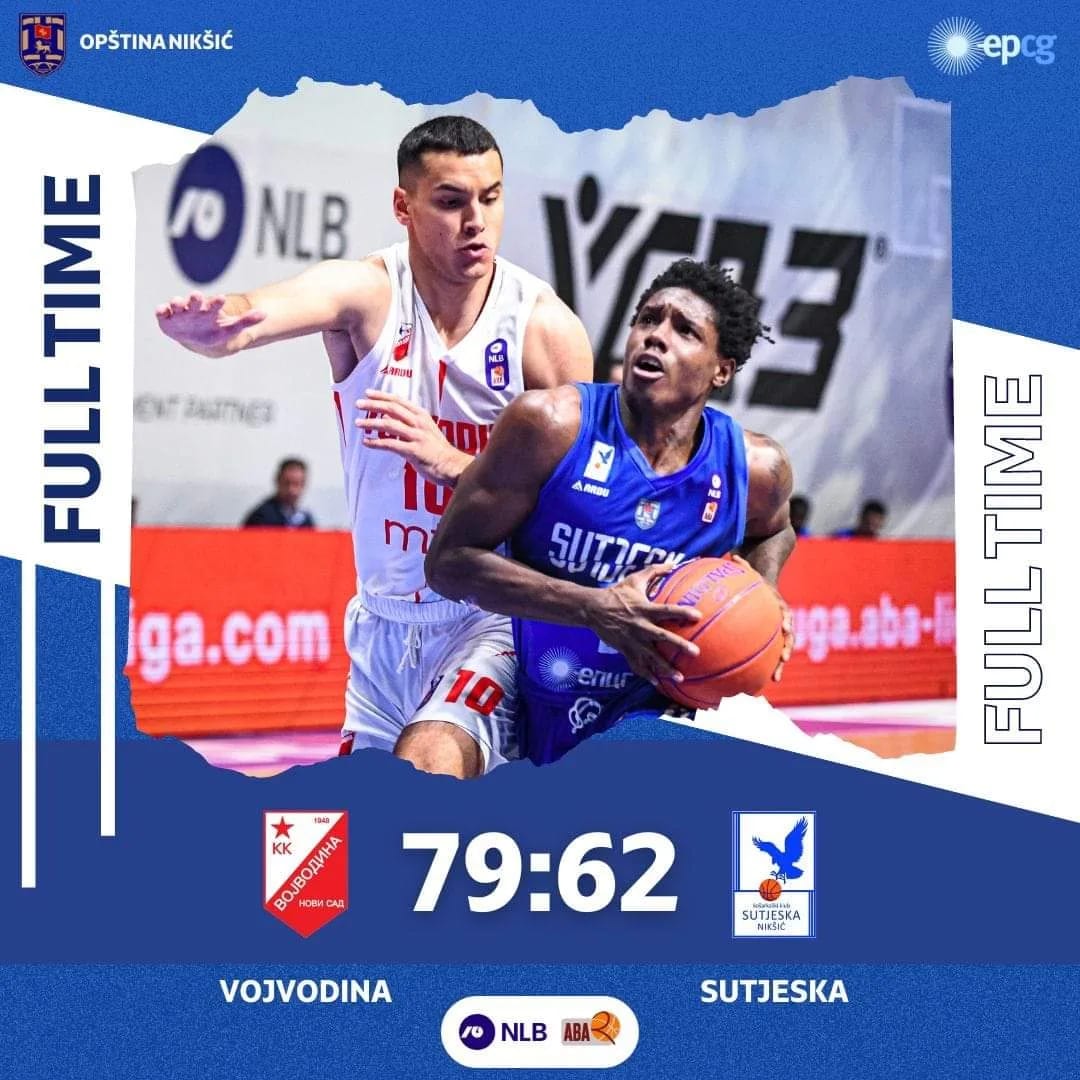 Sutjeska poražena od Vojvodine