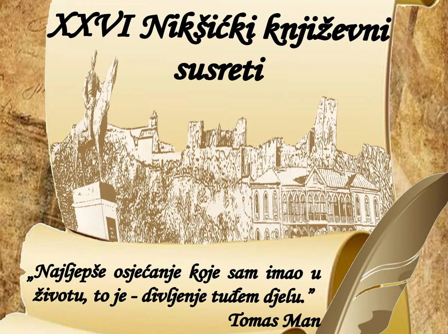 Počinju Nikšićki književni susreti