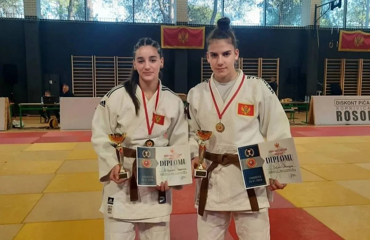 Nikšićki džudo klubovi uspješni na državnom prvenstvu