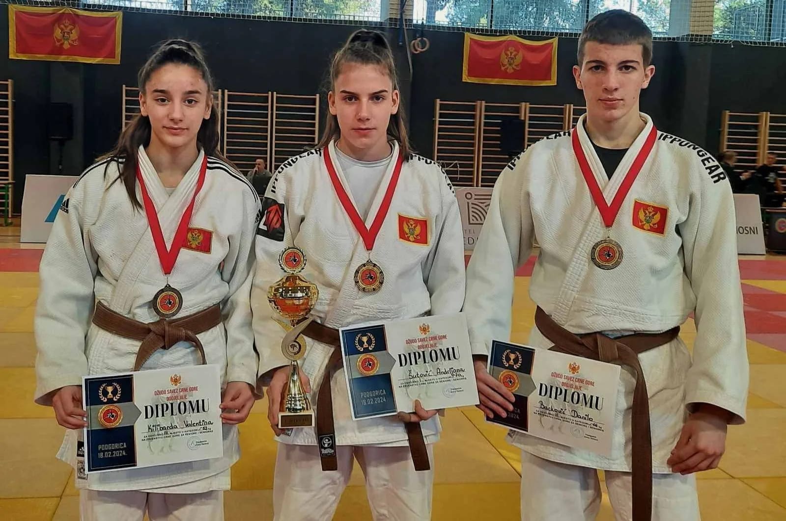 Andrijana Šutović seniorski šampion Crne Gore