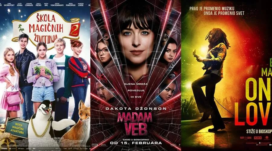 Novi repertoar bioskopa Cinema 213