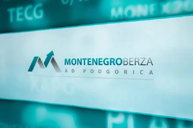 Pad indeksa i prometa na Montenegroberzi