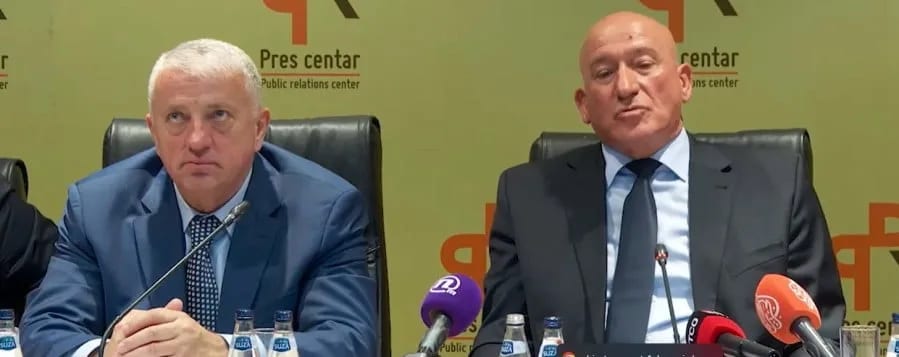 Uhapšeni Lazović i Katnić