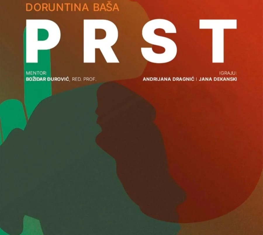 Predstava "Prst" u sali "Zahumlja"
