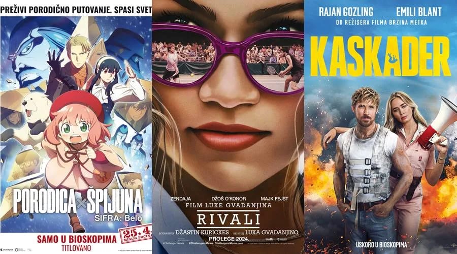 Novi repertoar bioskopa Cinema 213
