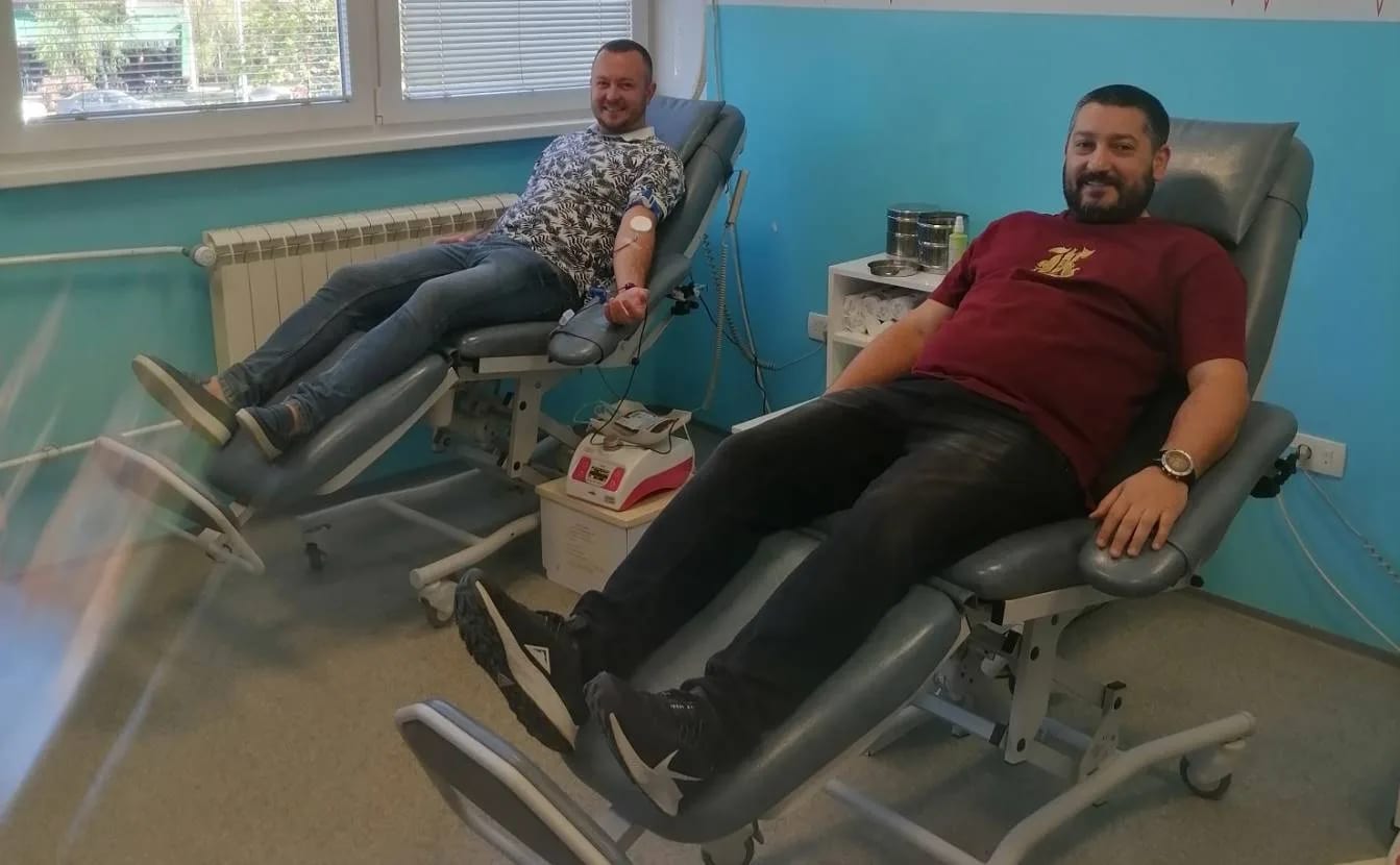 Pivarci donirali krv i sredstva nikšićkoj Službi za transfuziju