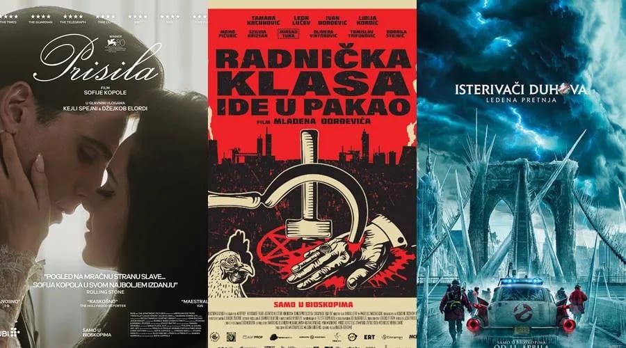 Novi repertoar bioskopa Cinema 213
