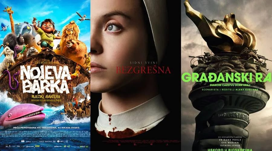 Novi repertoar bioskopa Cinema 213