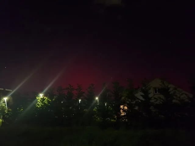 Čitaoci šalju: Aurora borealis iznad Nikšića