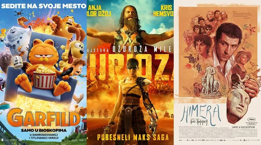 Novi repertoar bioskopa Cinema 213