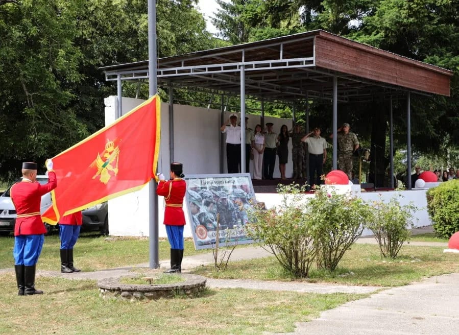 U kasarni "13. jul" svečano otvoren osmi Ljetnji vojni kamp