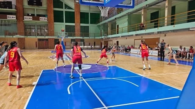 Mlade košarkašice poražene od Srbije